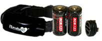 Extra Collar, Batteries and Battery cap