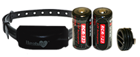 Extra Collar, Batteries and Battery cap