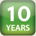 10 year warranty